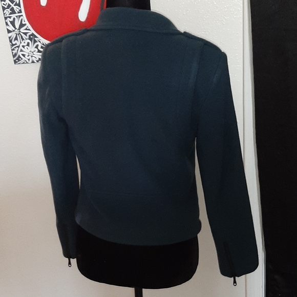 NWT Rebecca Minkoff wool blend moto jacket - Picture 7 of 14